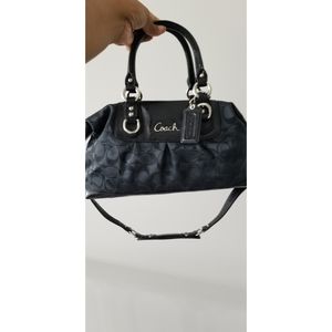 Coach Black Shoulder Bag